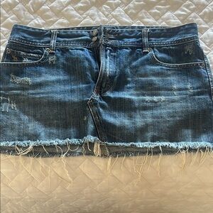 Abercrombie & Fitch Blue Mini Skirt Casual